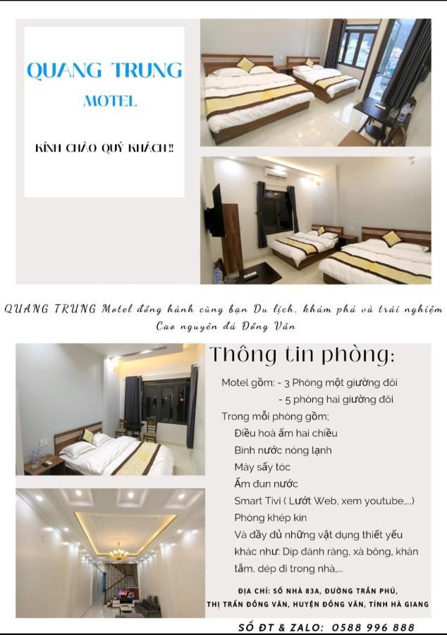 Nha Nghi Quang Trung Daire Dong Van  Dış mekan fotoğraf